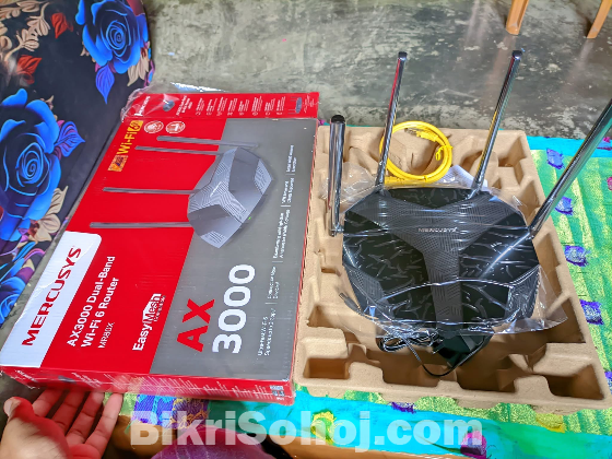 Mercusys Mr80x AX3000 Dual-Band Wi-Fi 6 Router